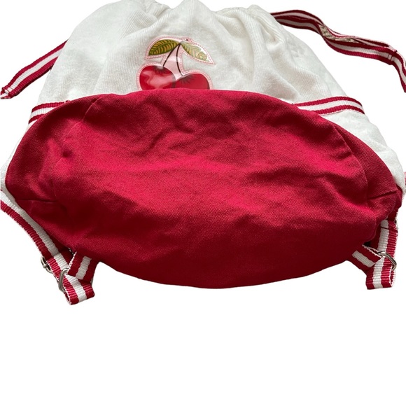 Vintage Cherry Beach Summer Strawberry Shortcake Inspired Cooler Backpack - Picture 7 of 8